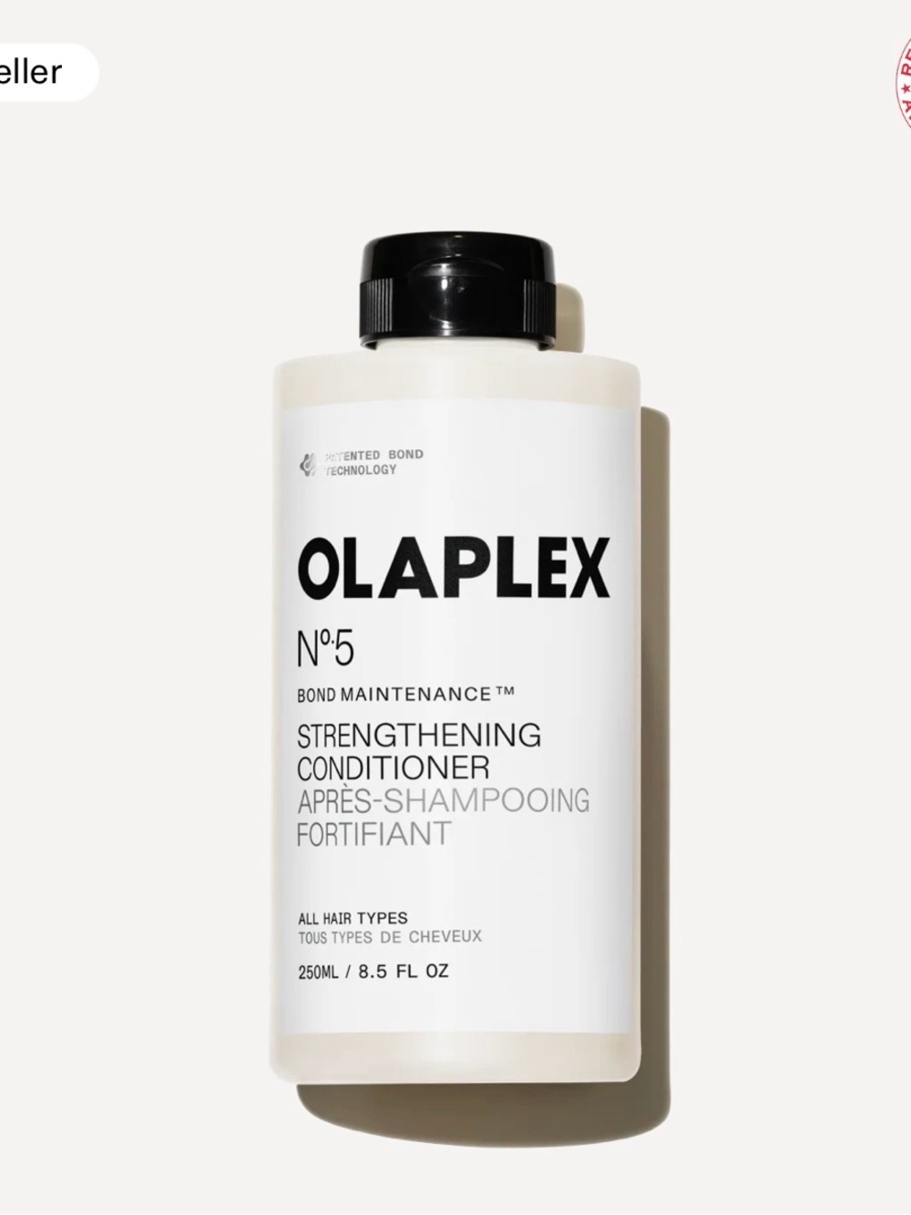 OLAPLEX No.5 Strengthening Conditioner — White with Black Cap
